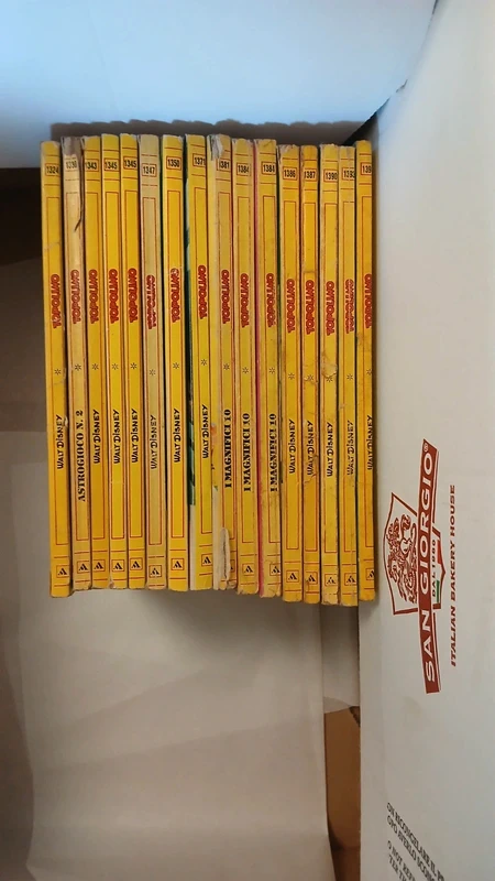 Lotto 16 fumetti vintage Topolino anni 1981-1982