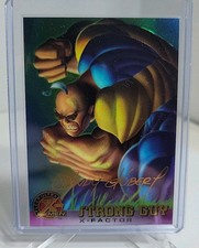 1995 Fleer Ultra X-Men Strong Guy #19 Guido Carosell Andy Kubert Sig X-Factor
