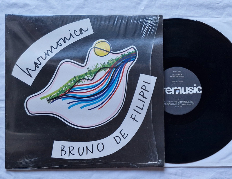 Bruno De Filippi Harmonica Disco Lp 33 Giri 1985