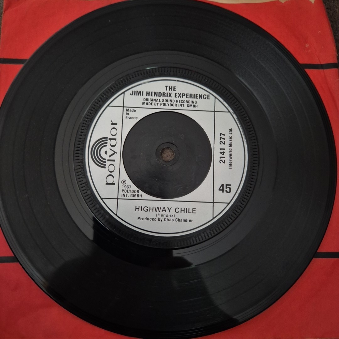 The Jimi Hendrix Experience - The Wind Cries Mary - 7" Vinyl Single - Polydor