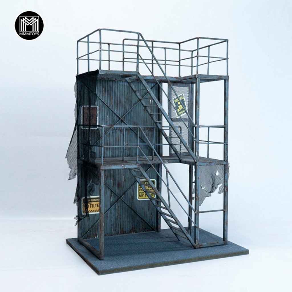 Statua modellino base ferro scena post osservazione 1/12 MMMTOYS M2604