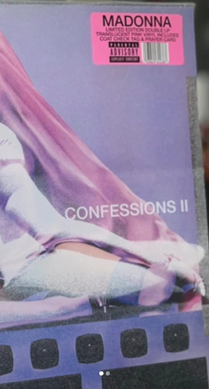 Madonna – Confessions II - Deluxe Limited Pink Vinyl