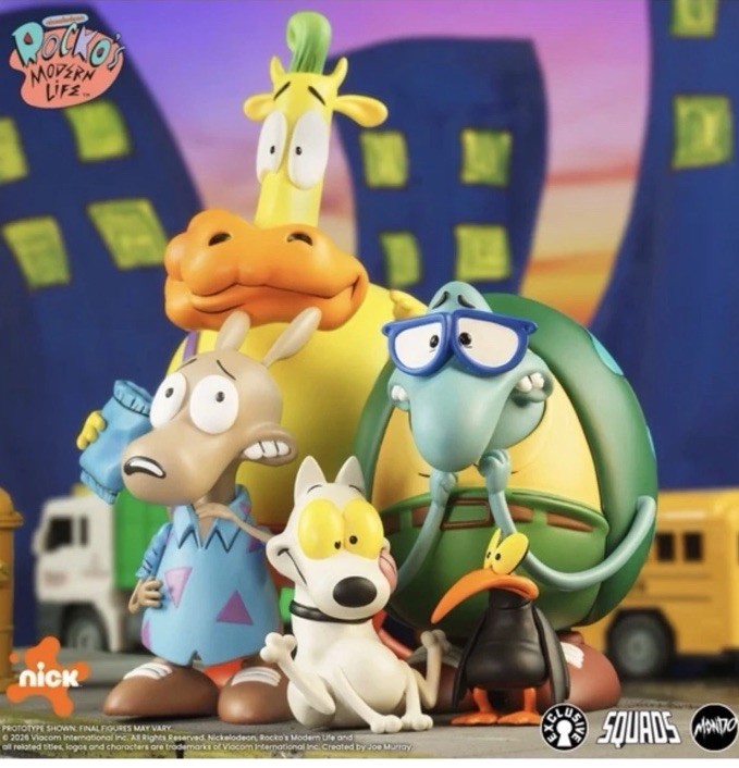 Mondo Rocko's Modern Life Figure Set
