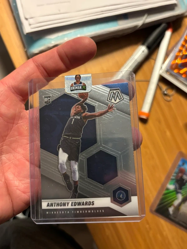Anthony Edwards – Mosaic Rookie Base