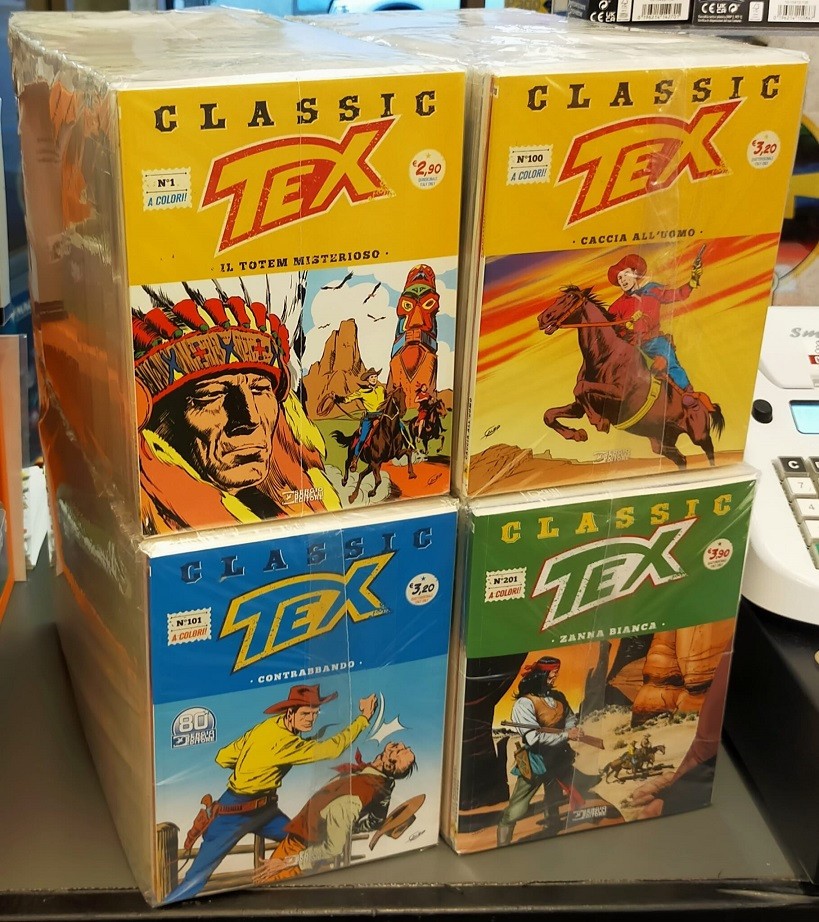 Tex Classic - Sequenza in blocco 1/201 - Sergio Bonelli Editore