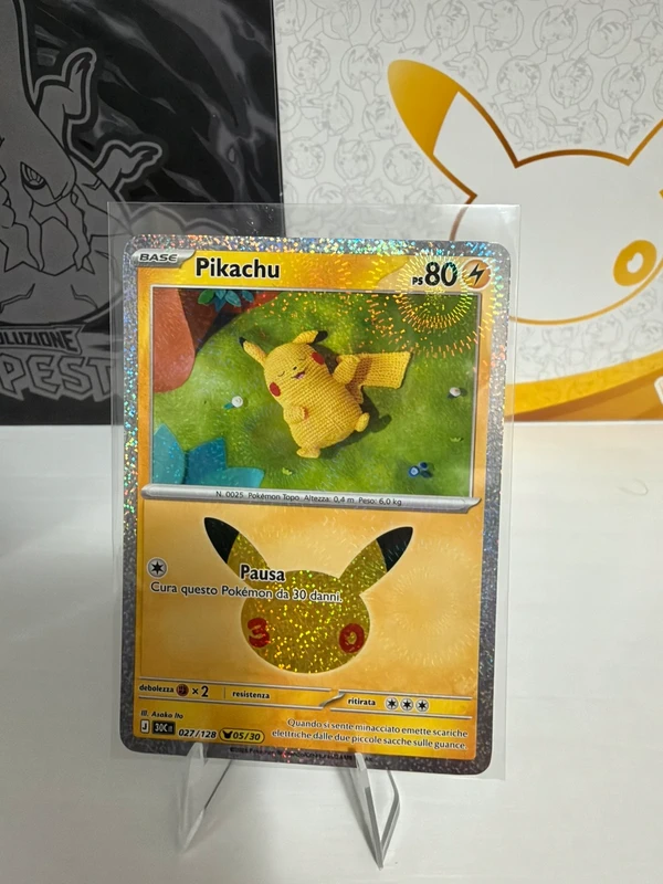 Pikachu Pokemon 30 Anniversario 05/30