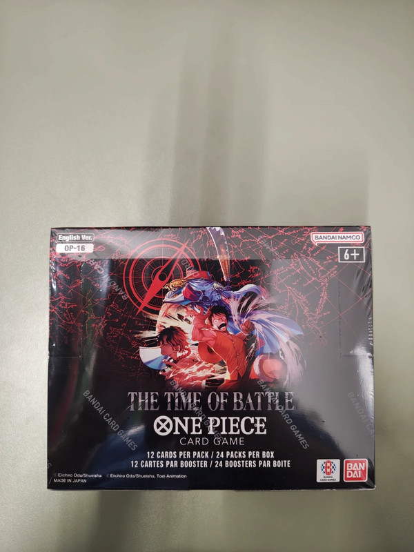 One piece Op 16 booster display