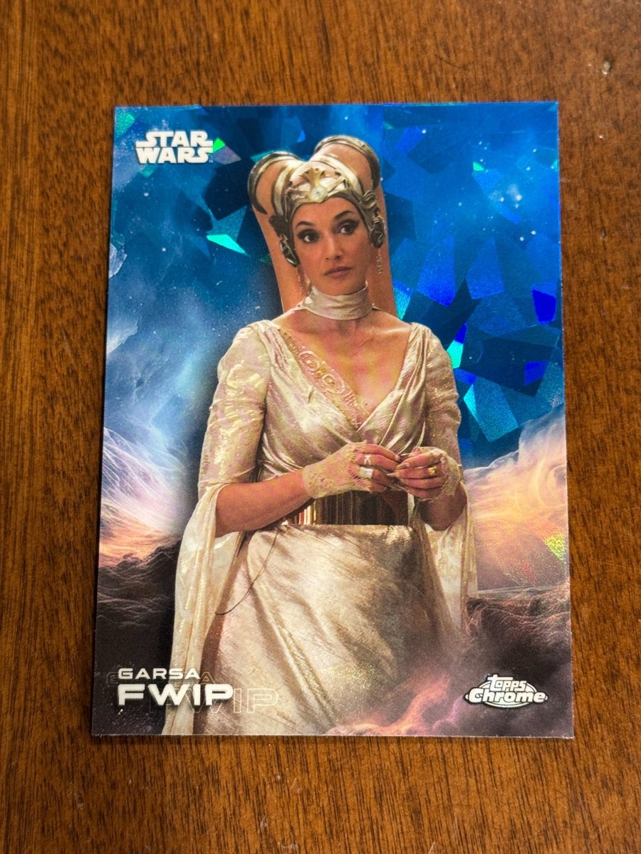 2025 Topps Chrome Star Wars Zaffiro Garsa Fwip #48