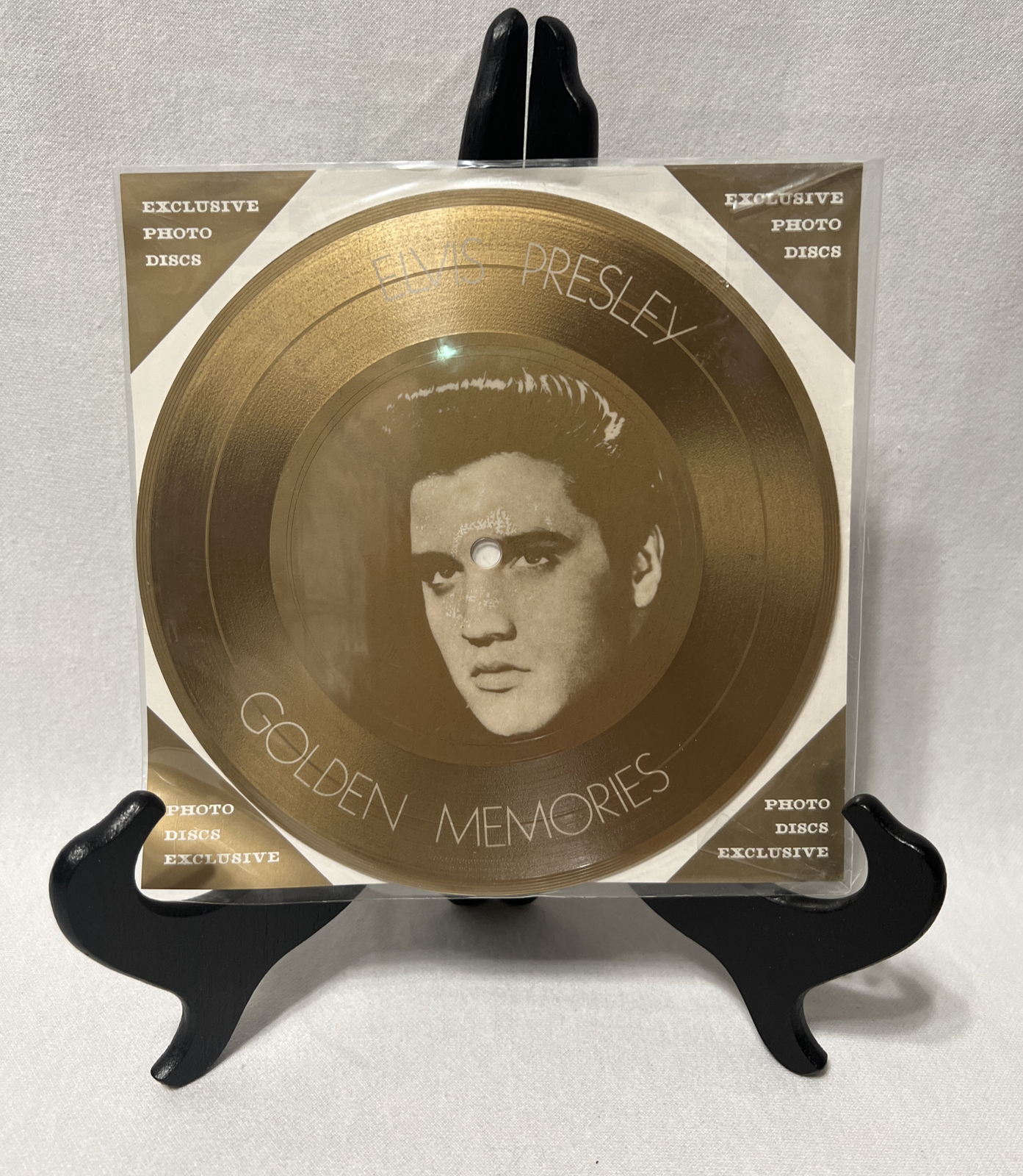 ELVIS PRESLEY-GOLDEN MEMORIES-IMPORT PICTURE DISC-Lover Doll Paralyzed