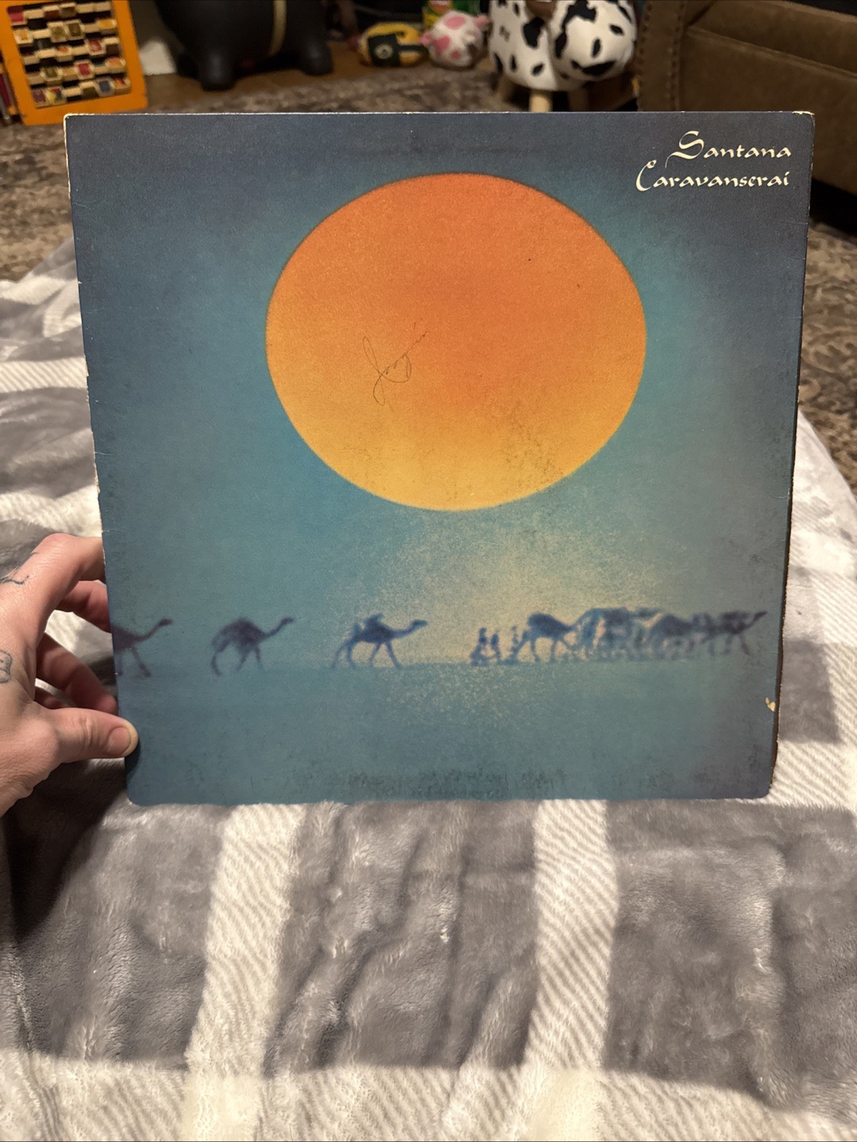 Santana Caravanserai Vinyl Record 1972 Columbia 1st Press VG