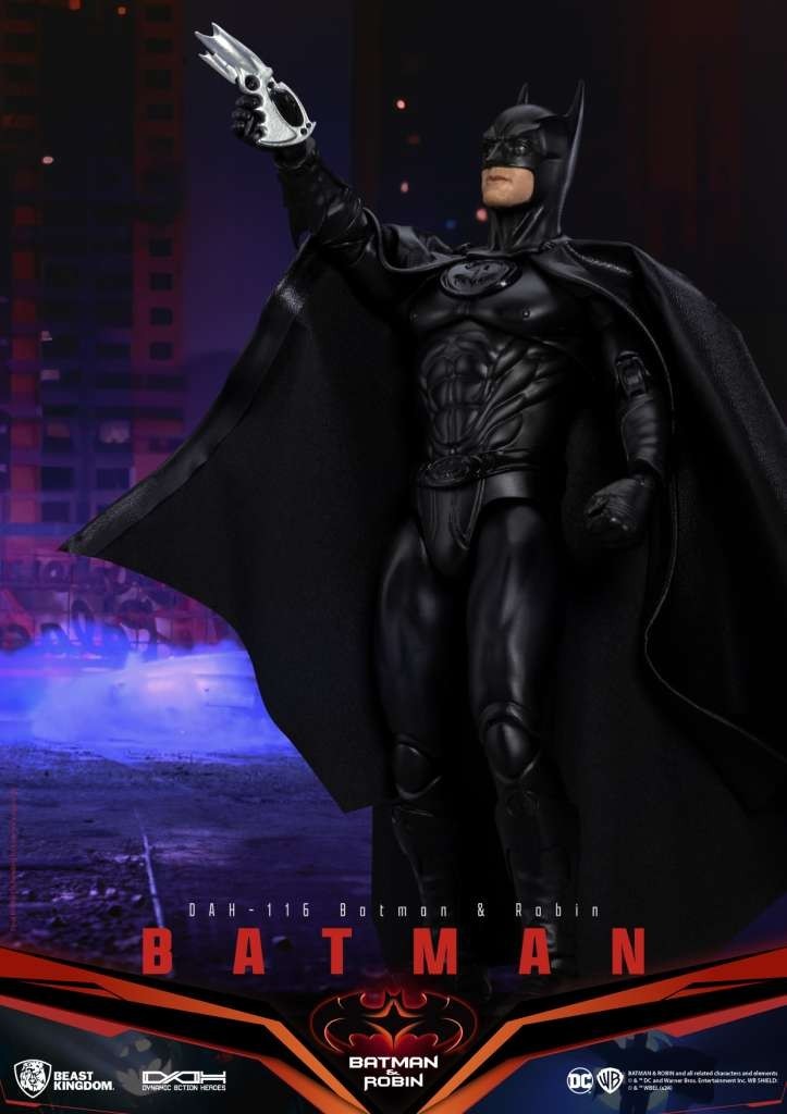 Batman Batman & Robin DAH-116 Dynamic 8ction Heroes Beast Kingdom DC