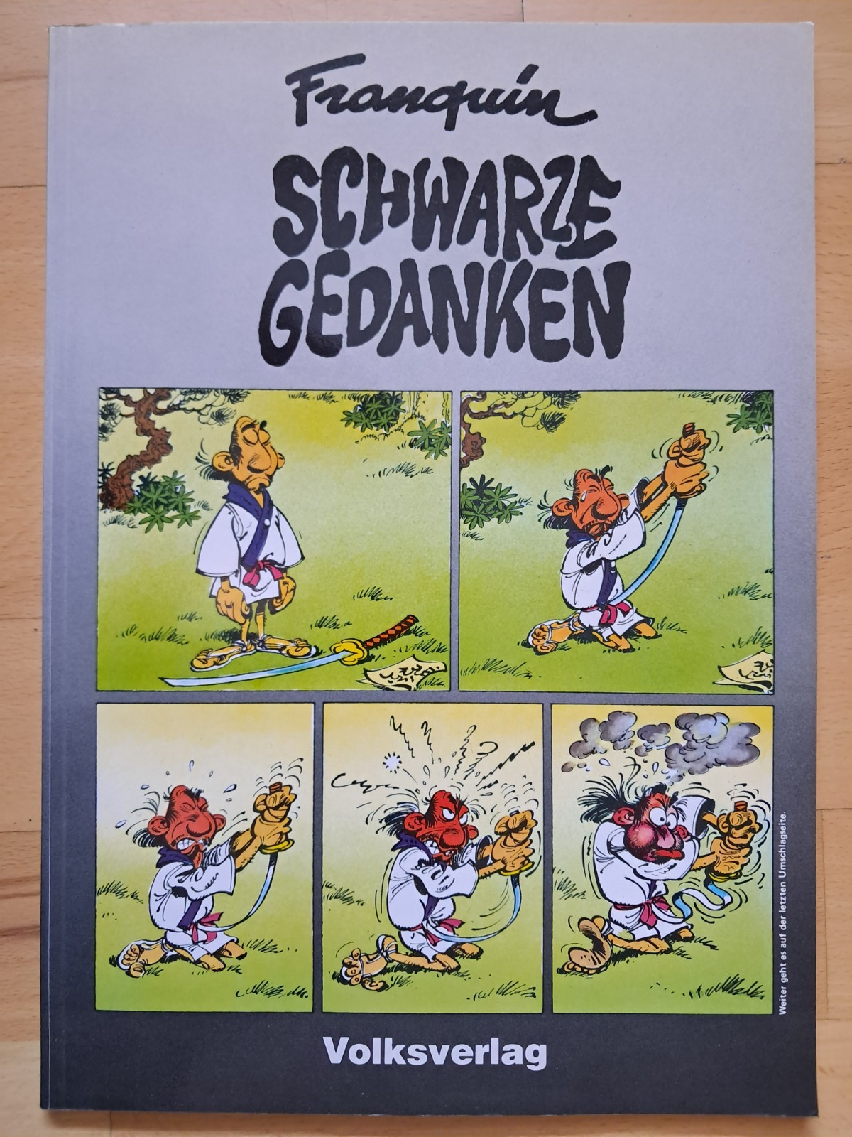 Pensieri neri - TOP Z1 PRIMA EDIZIONE Volksverlag album fumetti 1983 A. Franquin