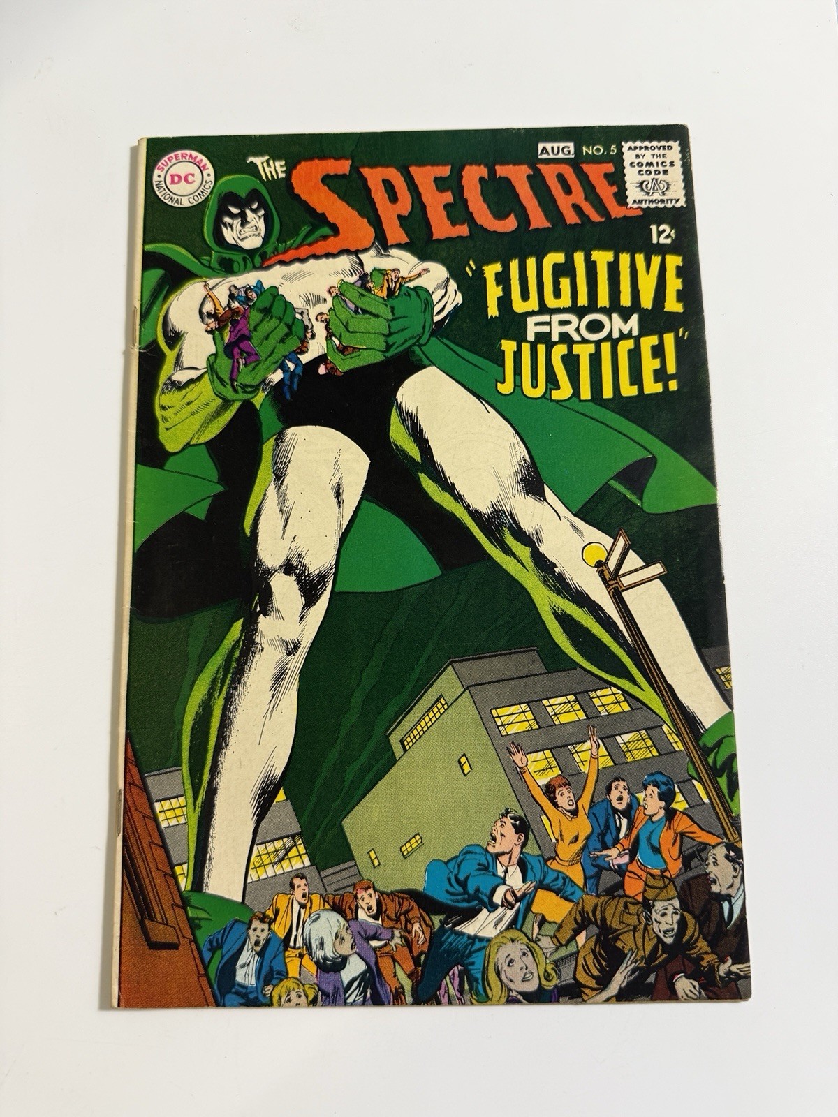 The Spectre #5 DC Comics 1968 Neal Adams copertina classica