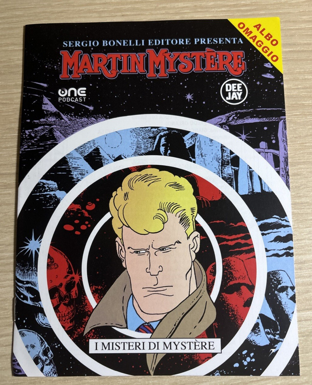 MARTIN MYSTERE - I MISTERI DI MYSTERE -Radio Deejay-Del Savio-LUCCA 2024 -NUOVO