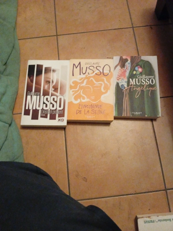 Lot 3 livres grand format - Guillaume Musso