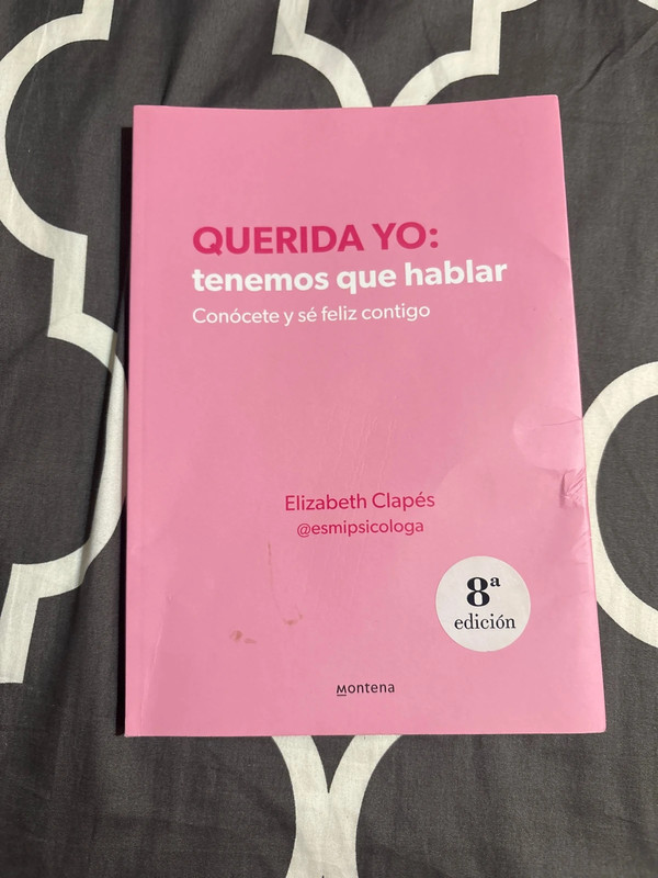 Libro “querida yo: tenemos que hablar”
