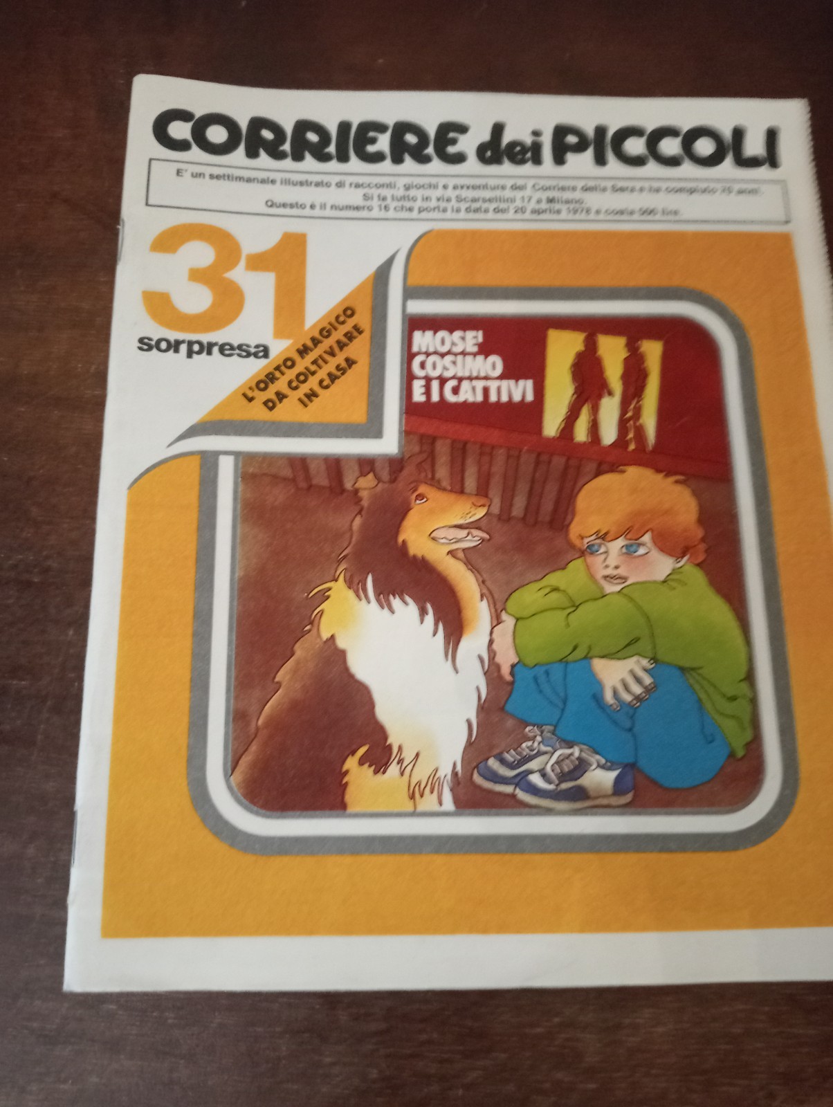 CORRIERE DEI PICCOLI nr. 16 del 1978