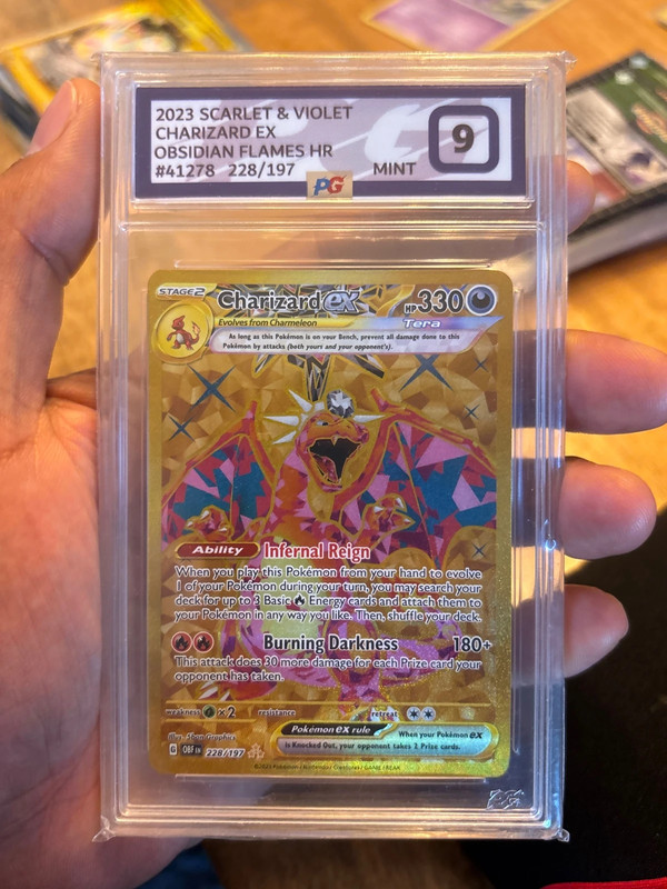 Charizard Ex #228 Pokemon Obsidian Flames