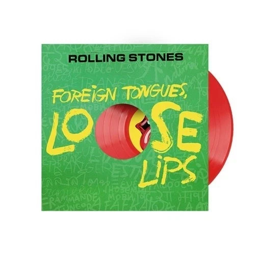 The Rolling Stones Foreign Tongues, Loose Lips Color LP + CD Japan Limited PSL