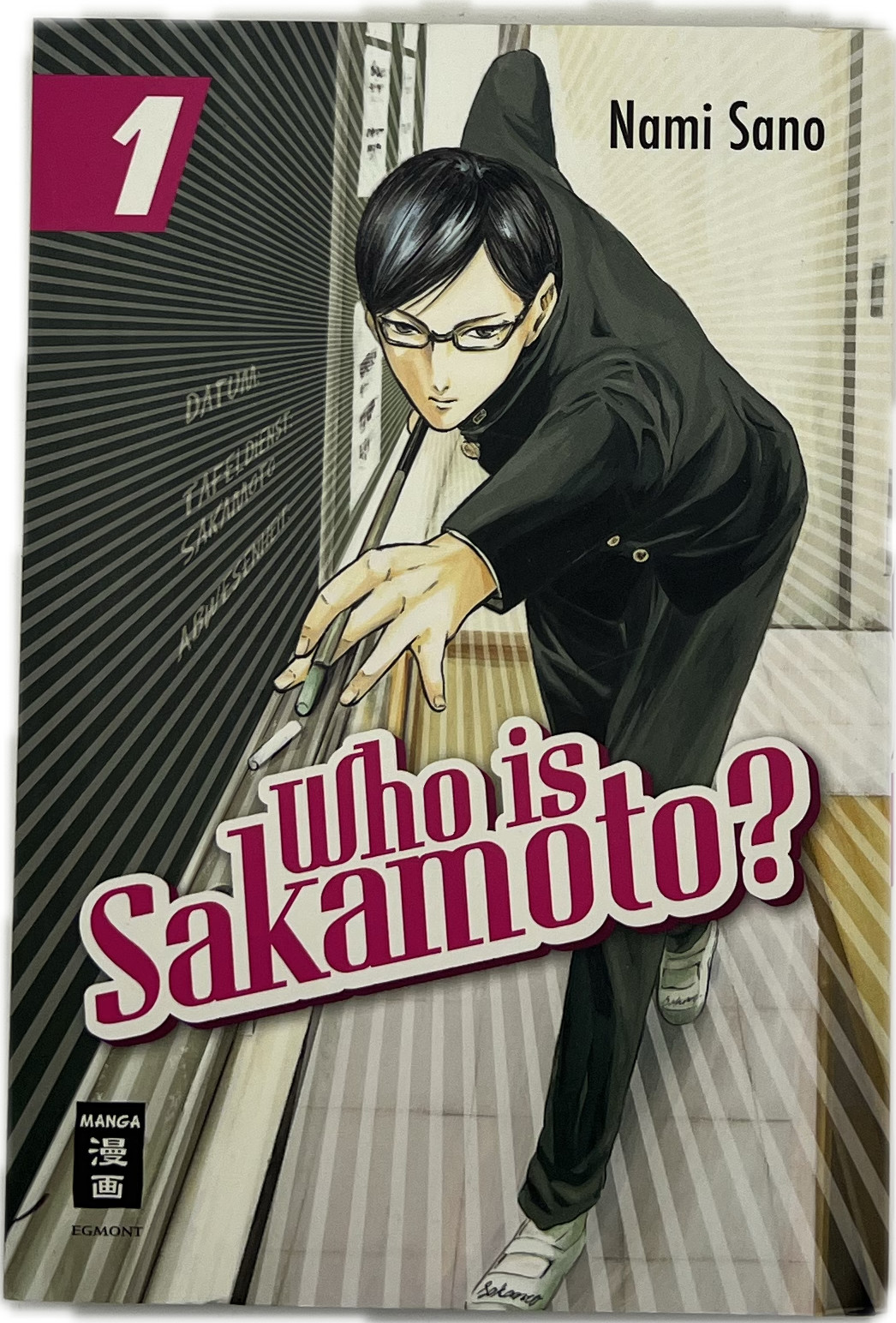 Chi è Sakamoto? 01 manga tedesco