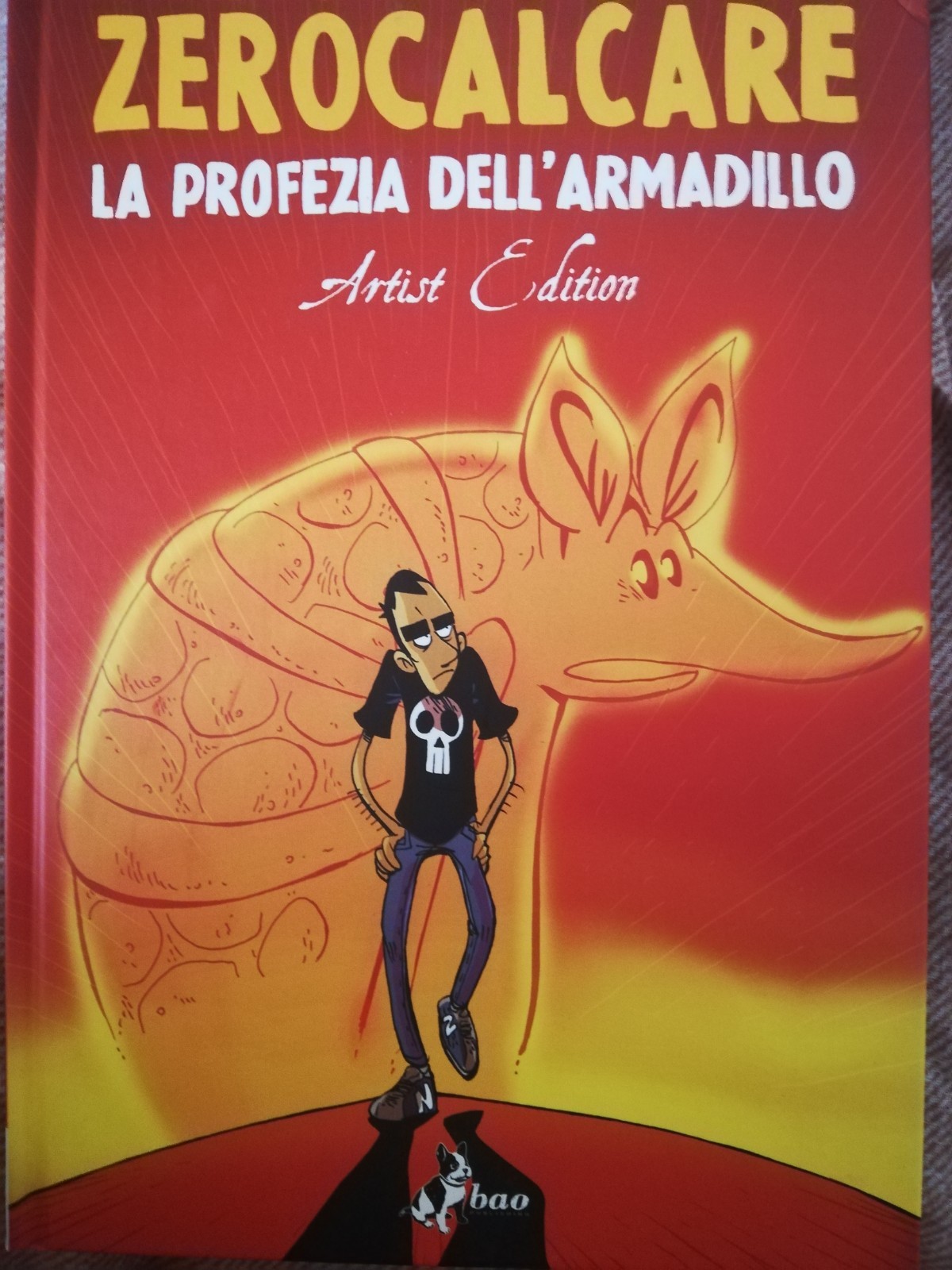 fumetto cartonato, "La profezia dell'armadillo" 
