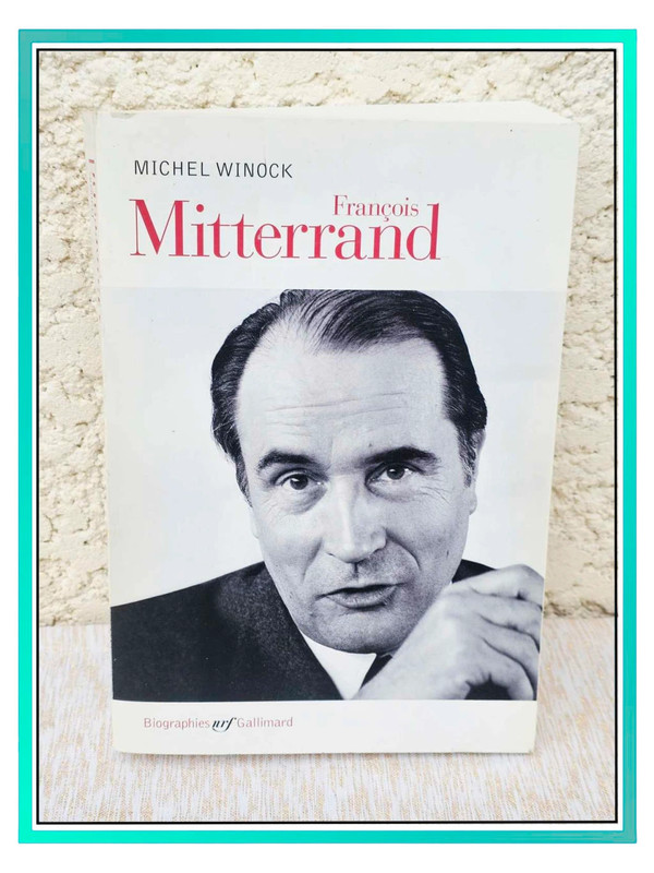 📚 Livre broché "François Mitterrand" - Michel Winock
