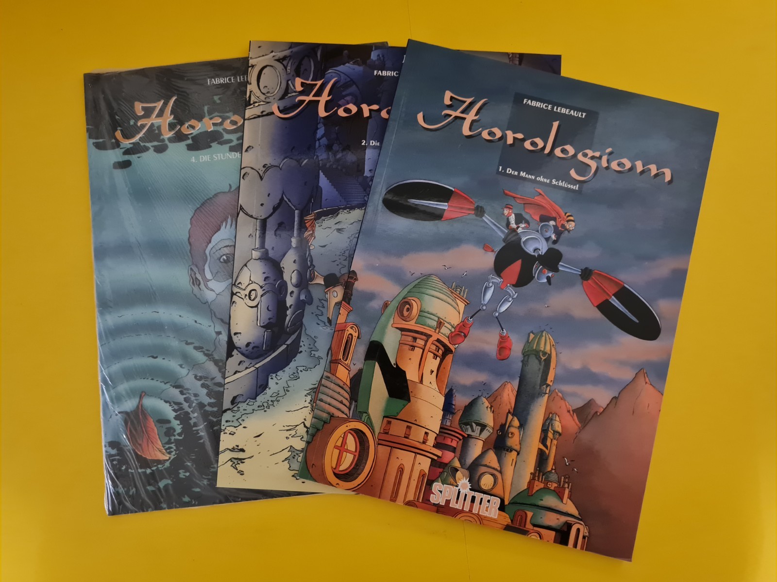 Horologiom Fumetto Volume 1+2+4 (Edizioni Splitter/Cult 1° Edizione) Z1