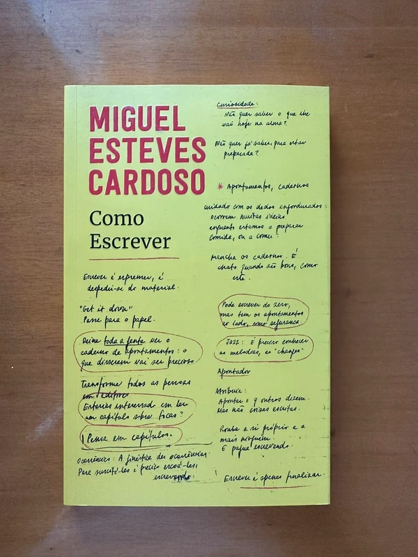 Miguel Esteves Cardoso, Como escrever