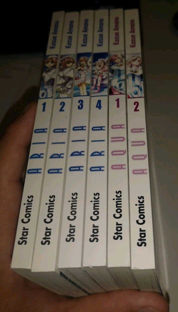 Aria 1/4 E Aqua 1/2 Star Comics Prima Edizione Ottimi Italiano