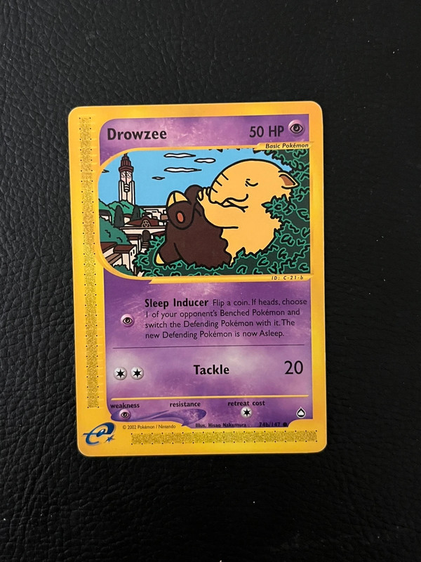 Carta Pokémon Drowzee 74b/147