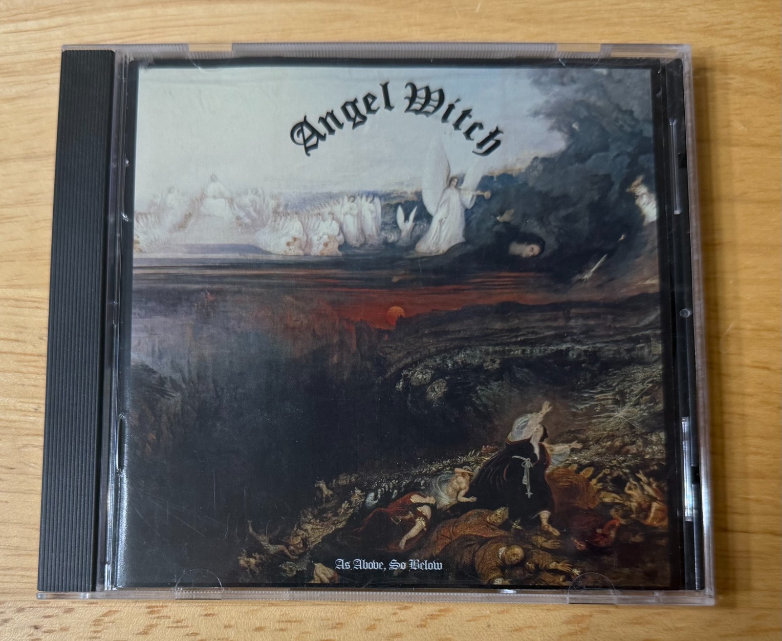 Angel Witch As Above, So Below CD 2012 Metal Blade Original Pressing VG