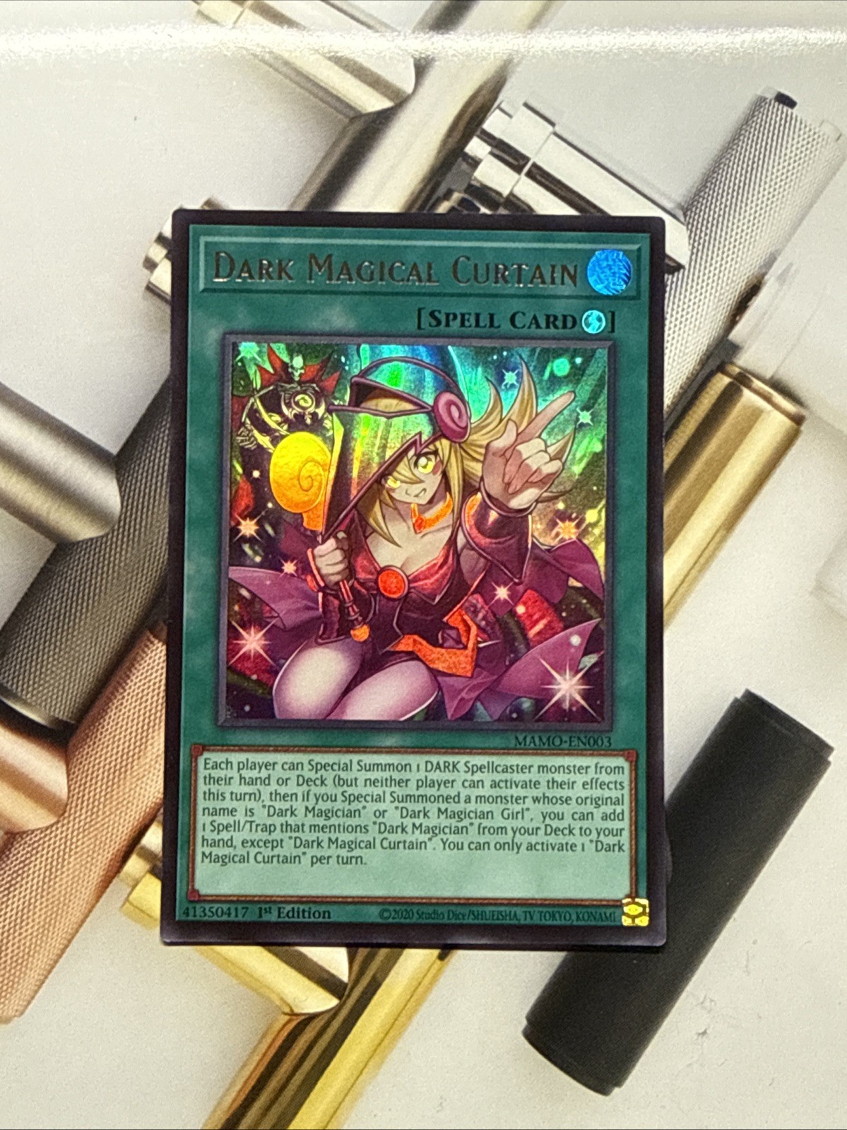Dark Magical Curtain MAMO-EN003 Ultra Rare 1st Ed YuGiOh