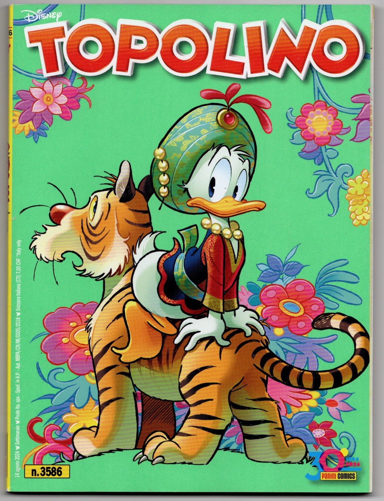 Fumetto Walt Disney Panini Comics Topolino N. 3586 agosto 2024 - Usato