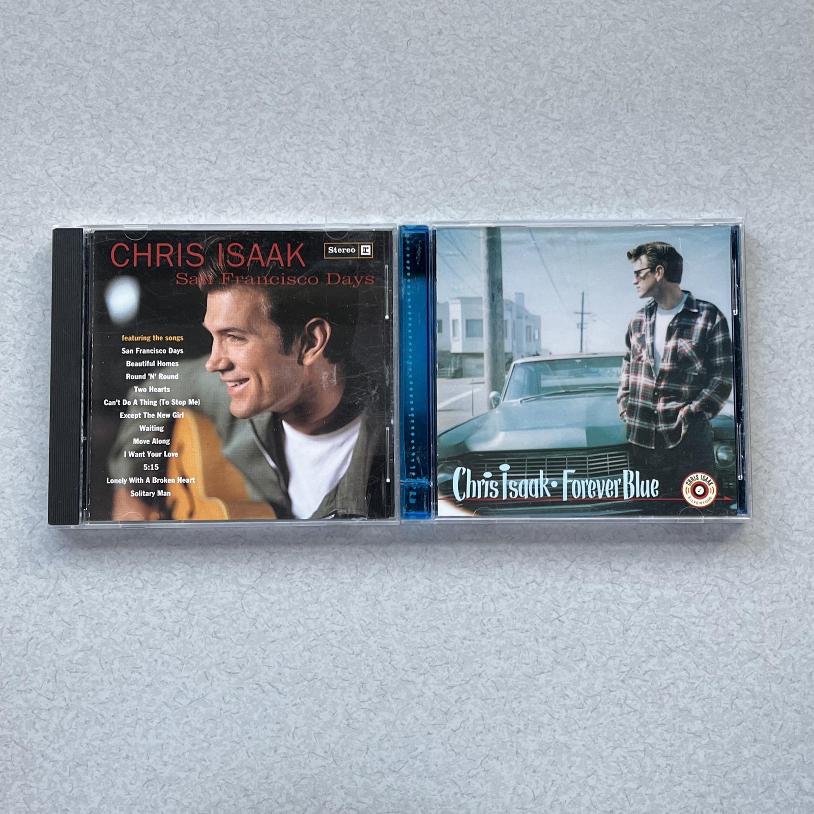 Chris Isaak CD Forever Blue And San Francisco Days Rock & Roll Rise Album