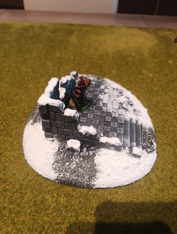 Escenografía pintada para juegos de mesa