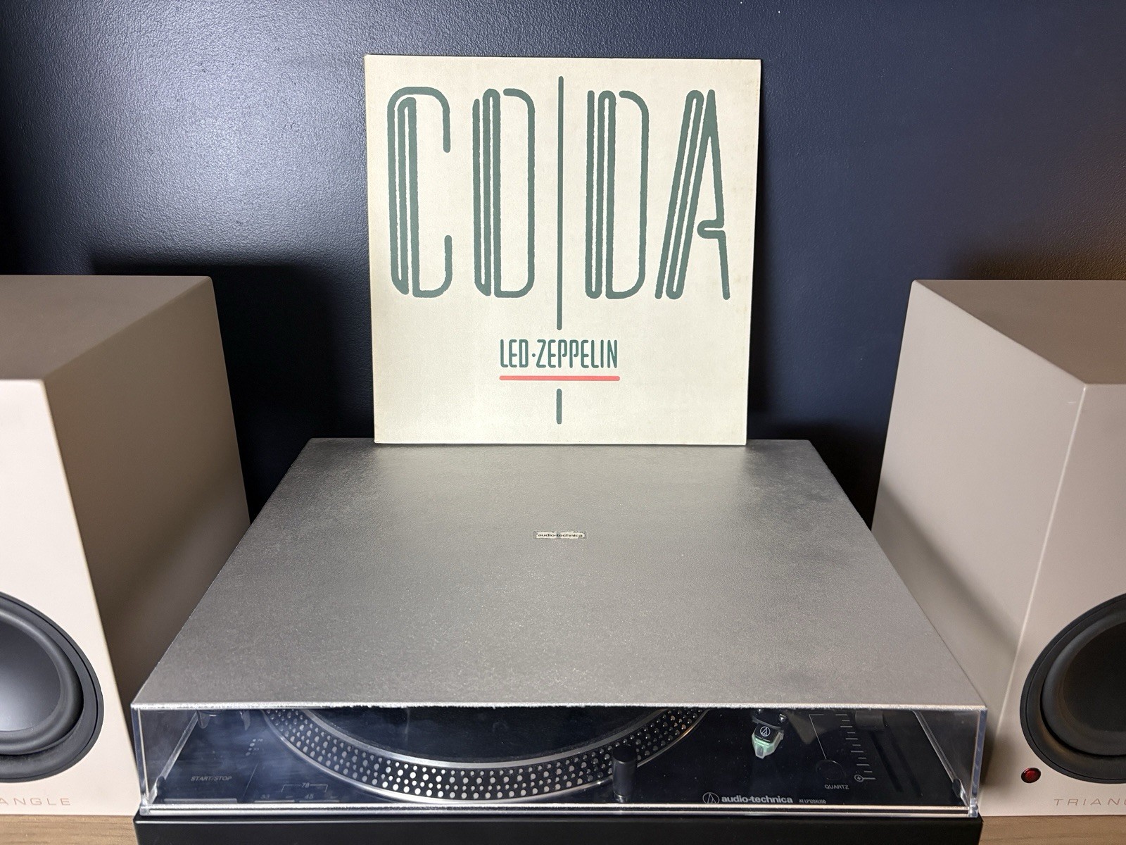 Led Zeppelin Coda EUR 1982 Vinyl Record Album LP VG+/VG+