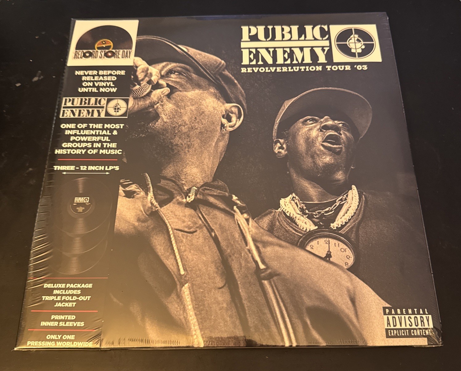 Public Enemy Revolverlution Tour 03 RSD 2024 NEW 3X LP Vinyl New + Sealed /2500