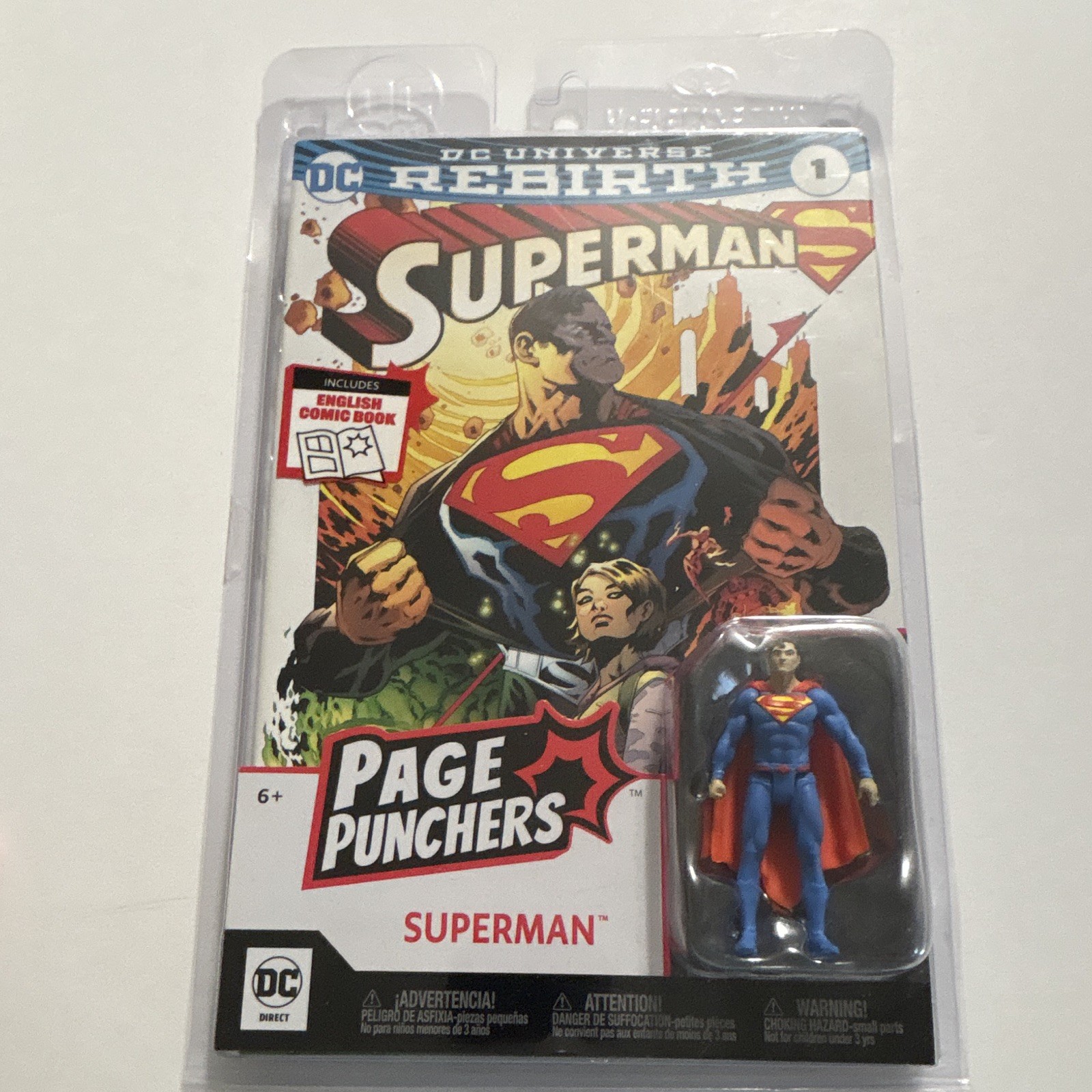 DC Spider-Man Action Figure With Comic Book