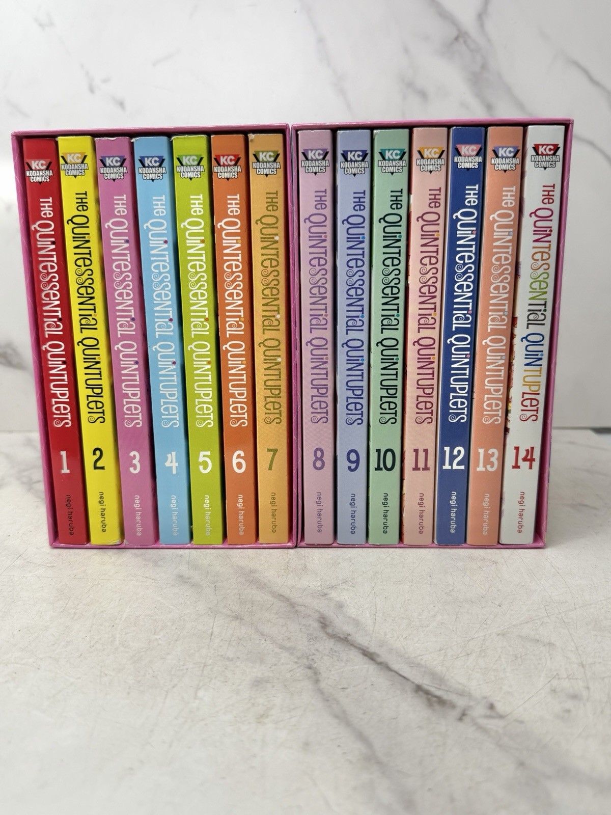 Quintessential Quintuplets Manga Box Set 1 e 2 (Set Completo)