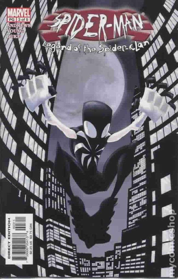 Spider-Man Legend of the Spider Clan #3 VF- 7.5 2003 Immagine Stock
