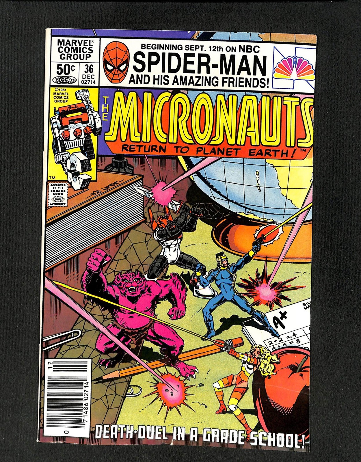 Micronauti #36 Marvel 1981