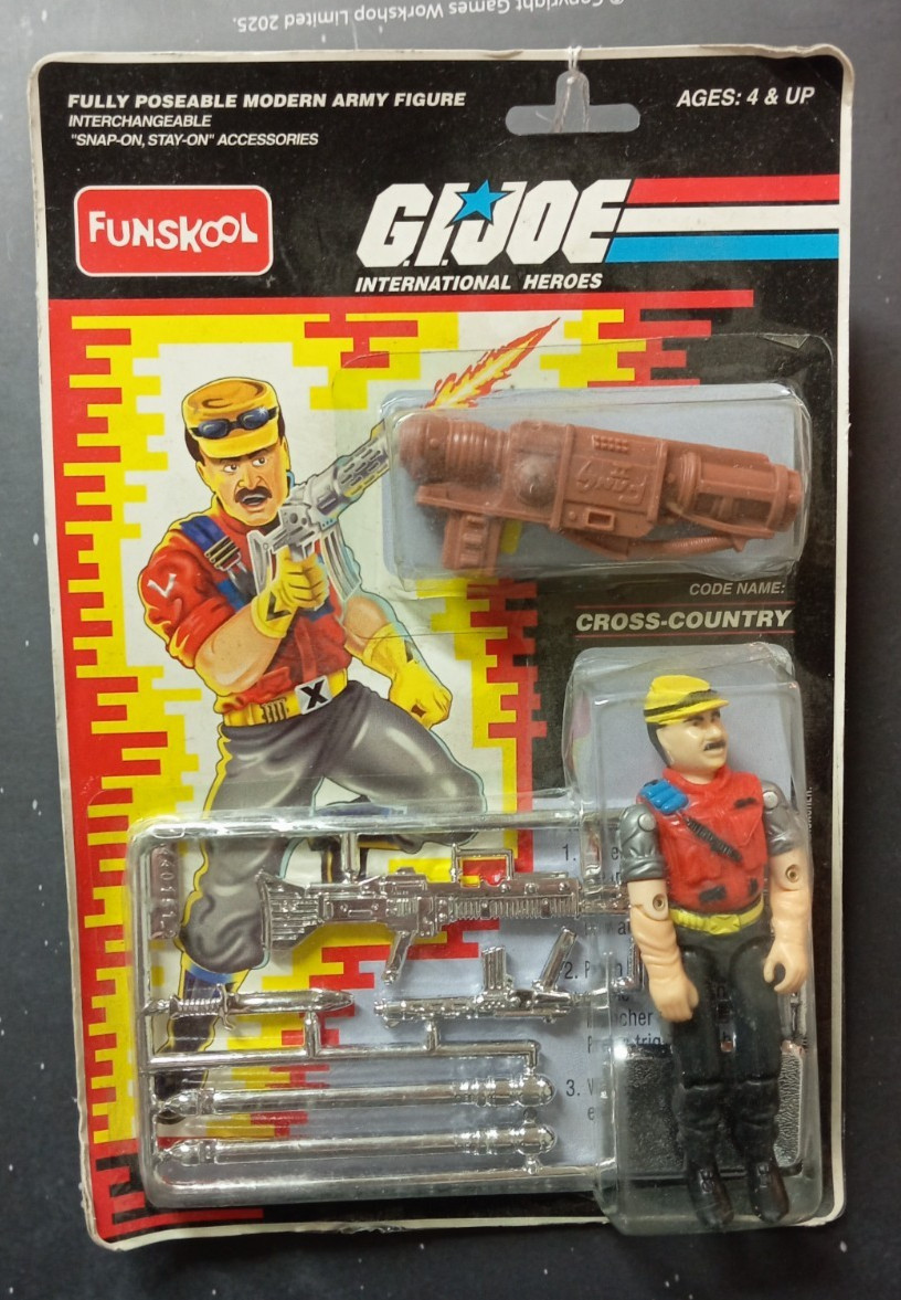 FIGURINE GI JOE CROSS COUNTRY H.A.V.O.C. Driver 2002  HASBRO