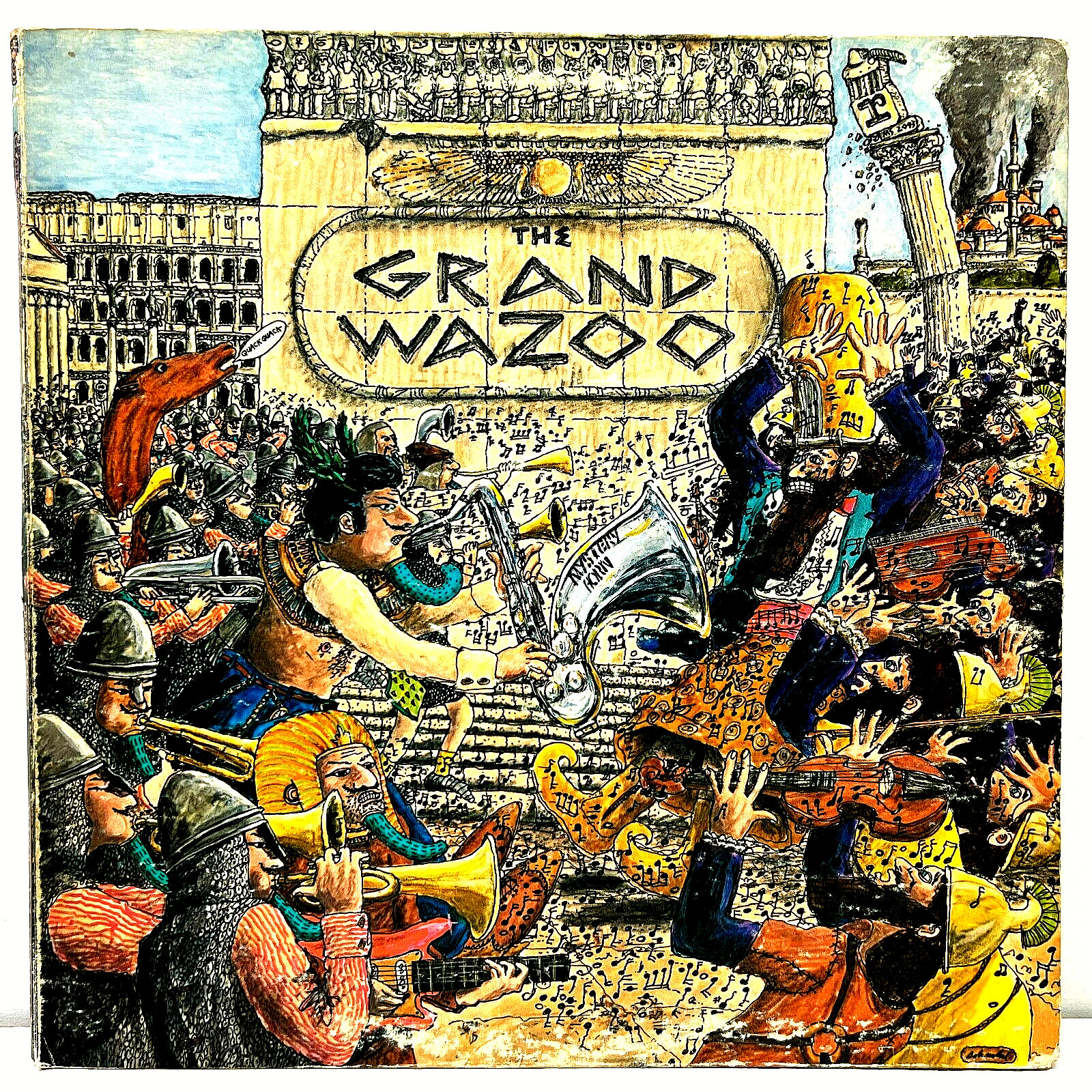 The Mothers of Invention The Grand Wazoo 1972 Vinyl Bizarre Records 1st Press