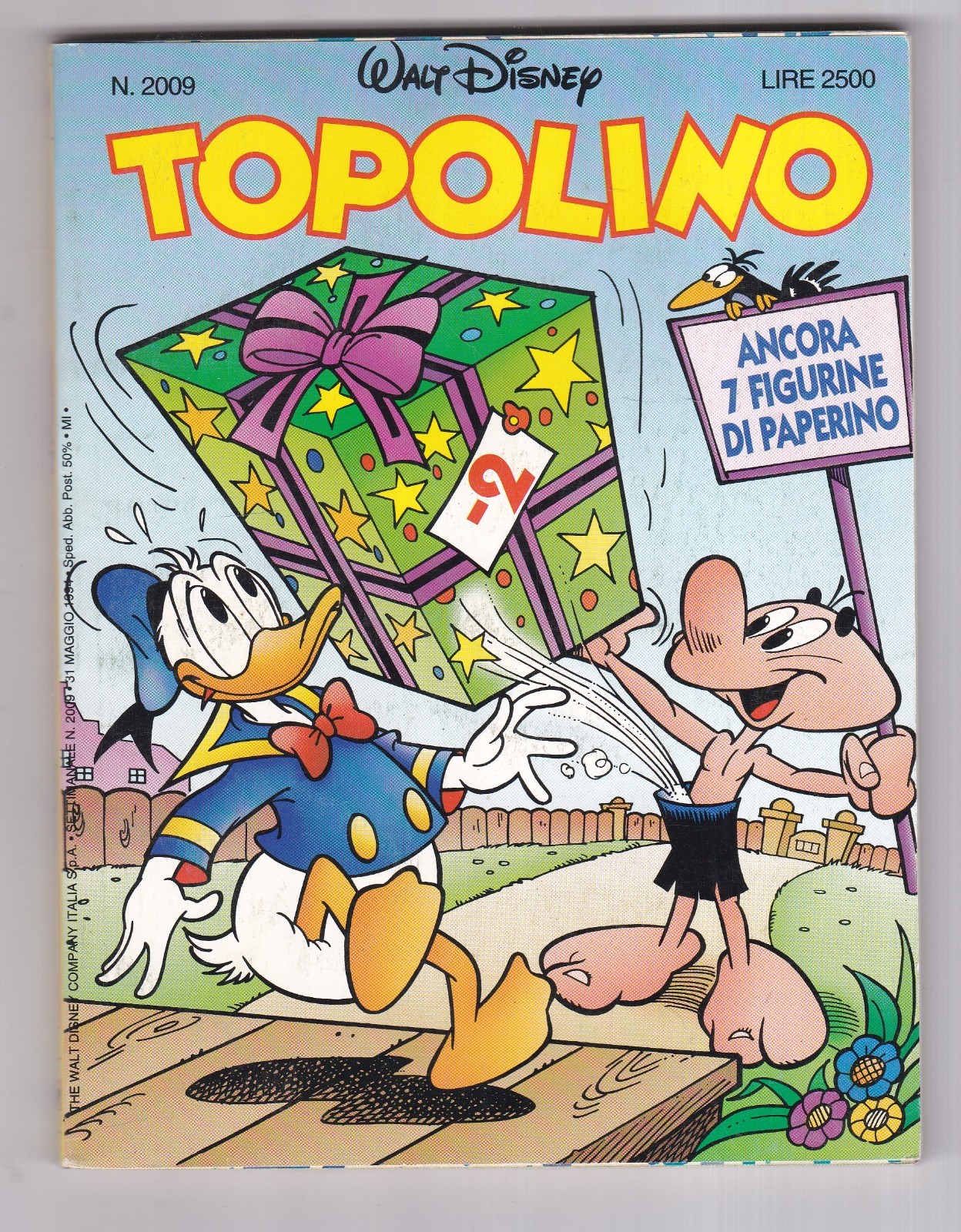 Fumetto Topolino Walt Disney n. 2009 1994 SCT1 #