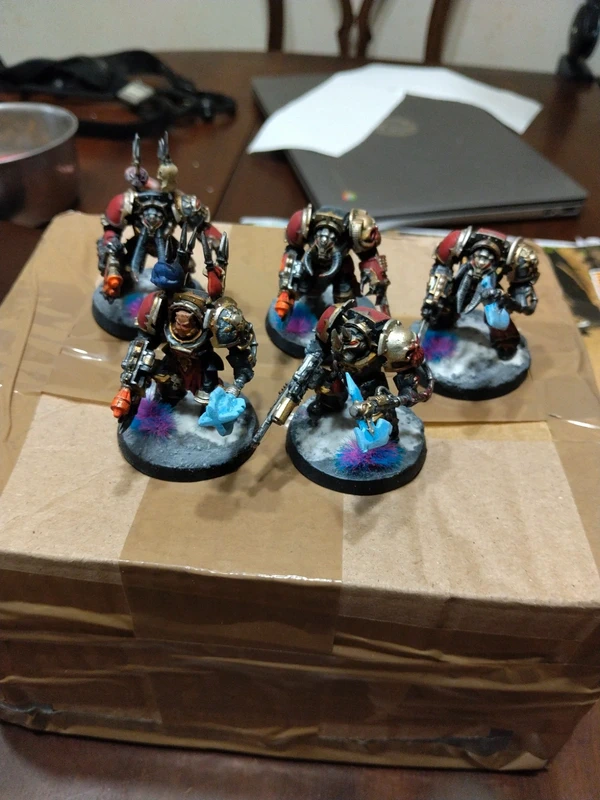 5x Chaos terminators