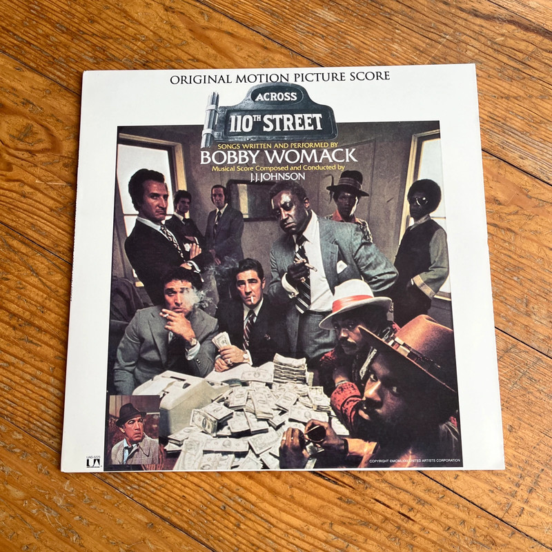 Vinyle 33t -Bobby Womack and J.J. Johnson - Across 110th street - Reissue