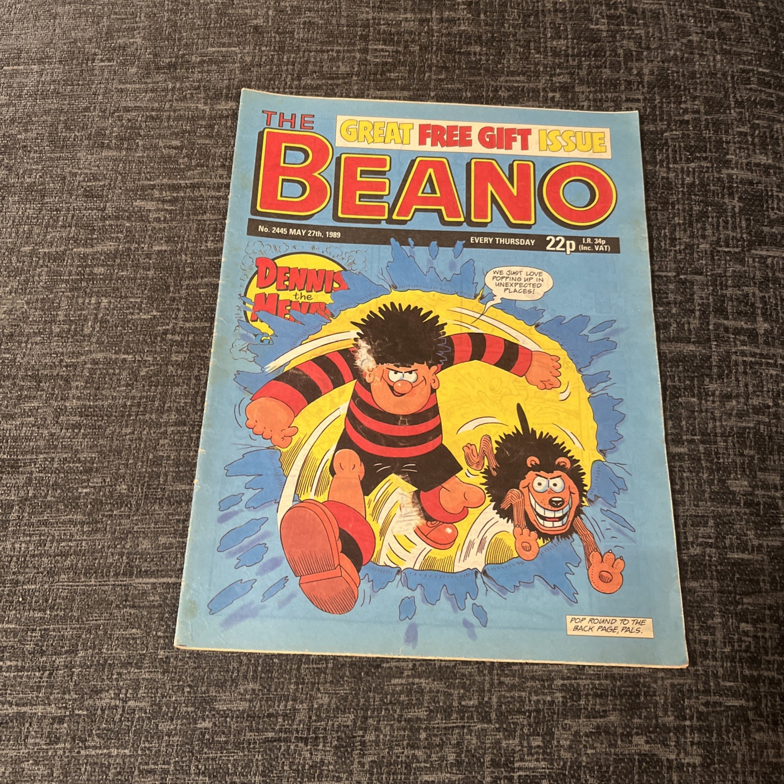 Beano Comic - #2445 - 27 May 1989