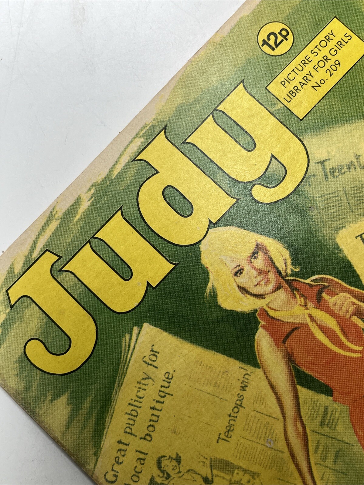 JUDY Picture Story Library For Girls 1980 No. 209 - Vintage 80s Comic Nostalgia