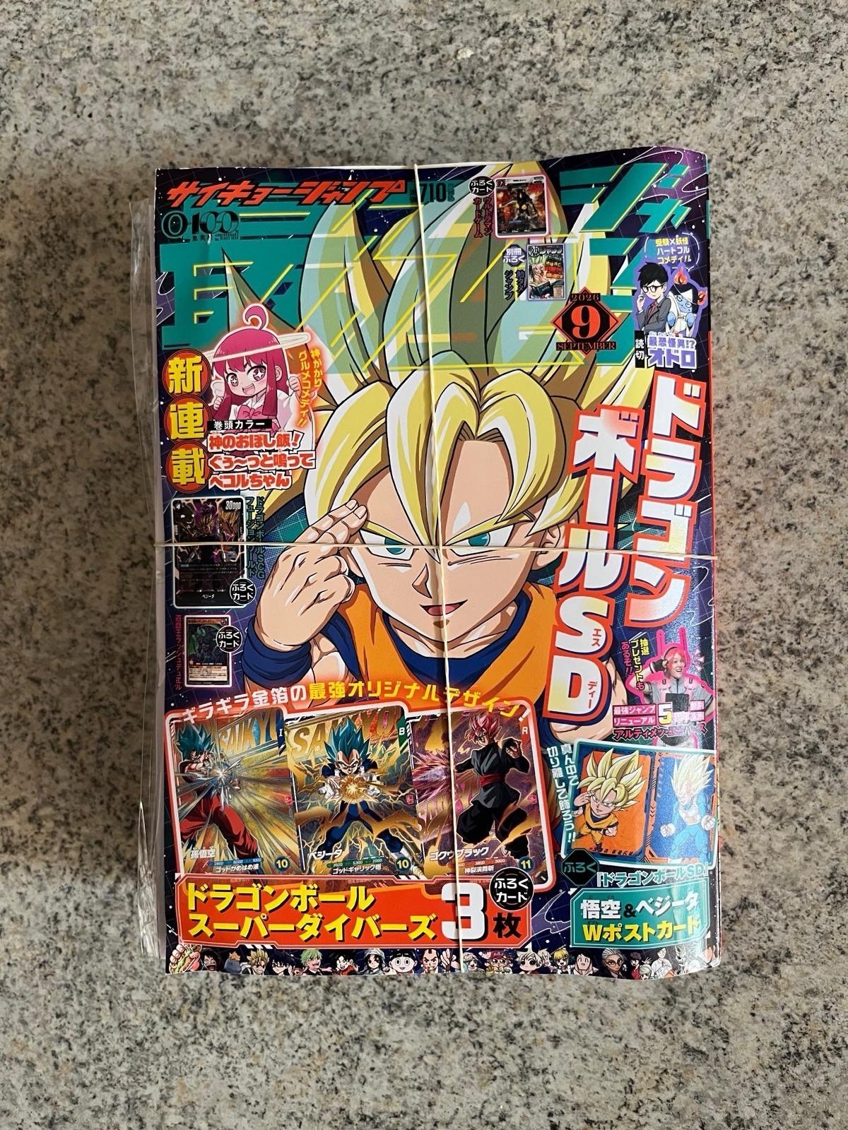 Saikyo Jump N. 9 2026 + Dragon Ball Promo Cards [JAP]