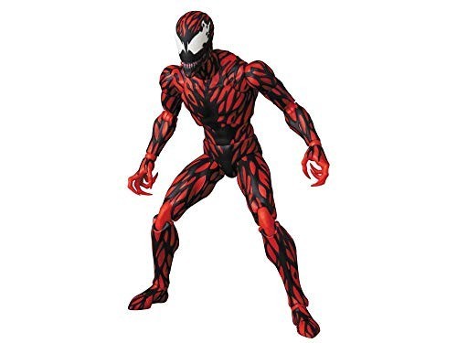 Action Figure Carnage Comic Ver. Modellino stile Mafex 160 mm